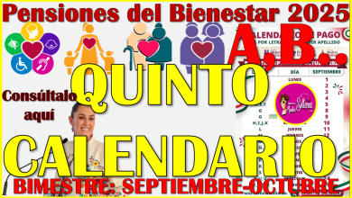 Ya tenemos CALENDARIO OFICIAL DE PAGOS del quinto bimestre: Pensiones del Bienestar