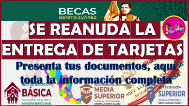 Comienza la ENTREGA DE TARJETAS de las Becas Benito Juárez 2024 ¡YA HAY FECHAS! aquí toda la información