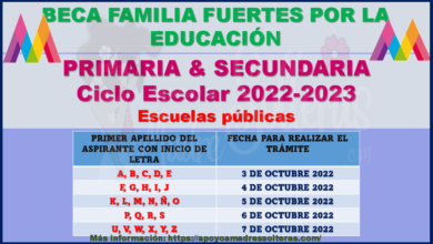 Ya está disponible el Programa "Beca Familia Fuertes por la Educación" Nivel básico 2022. Primaria y Secundaria te decimos el proceso de registro.