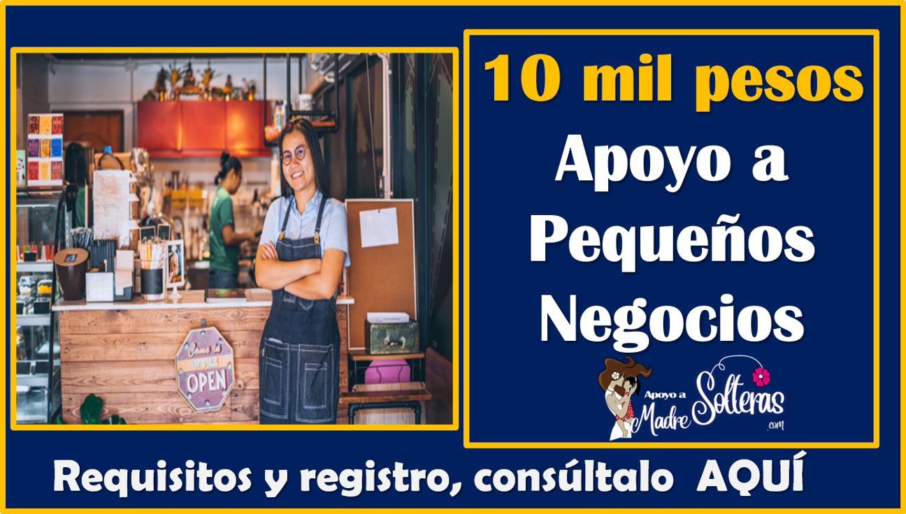 CONVOCATORIA "Apoyo de 10 mil pesos para Negocios" aquí la información