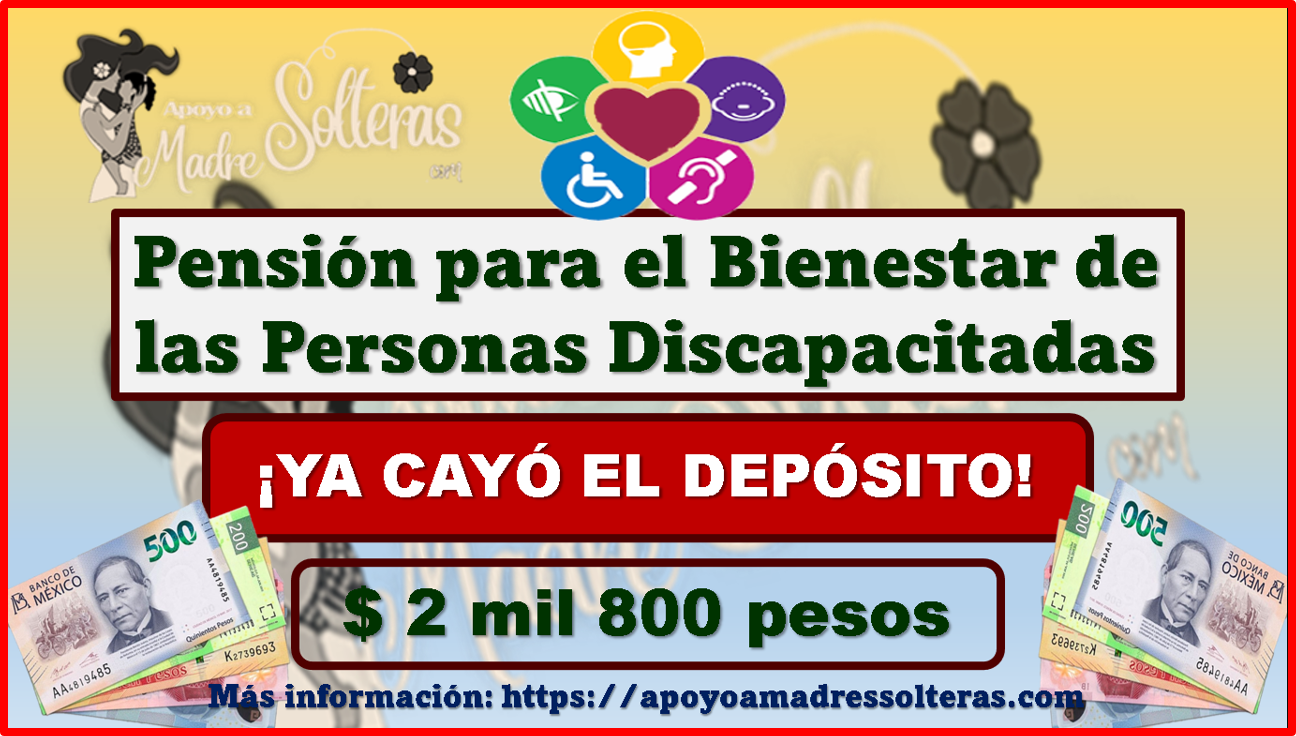 Pensión para el Bienestar de las Personas con Discapacidad, CONFIRMACIÓN DE PAGOS