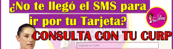 Consulta con tu CURP cuándo y dónde RECOGER TU TARJETA: Pensión Mujeres Bienestar 2025