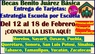 Del 12 al 18 de Febrero, ya puedes ir por tu Tarjeta del Bienestar: Becas Benito Juárez Preescolar, Primaria y Secundaria 2024