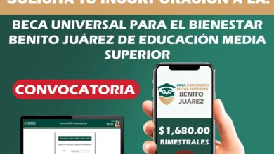 Beca Universal para el Bienestar Benito Juárez de Educación Media Superior