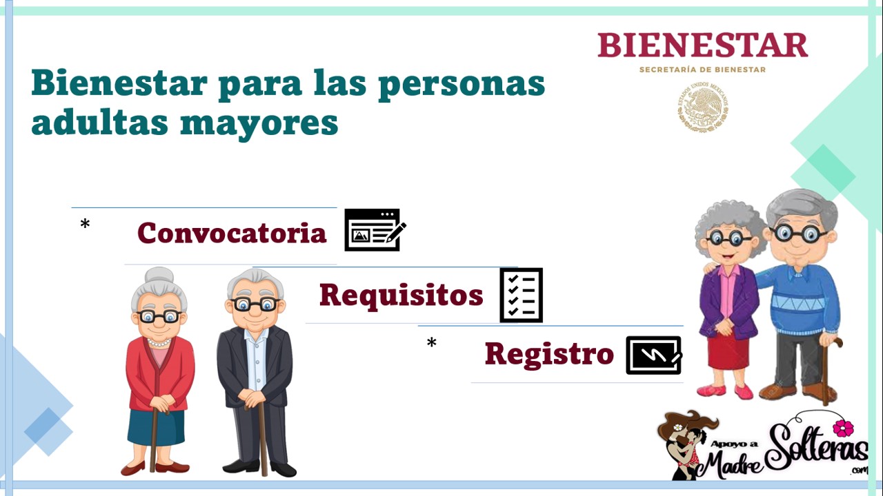 ▷ Bienestar para las personas adultas mayores » 2021 Apoyos a Madres Solteras 🥇 bienestar-para-las-personas-adultas-mayores