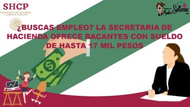 Secretaria de Hacienda y Crédito Público: Vacantes 2022-2023