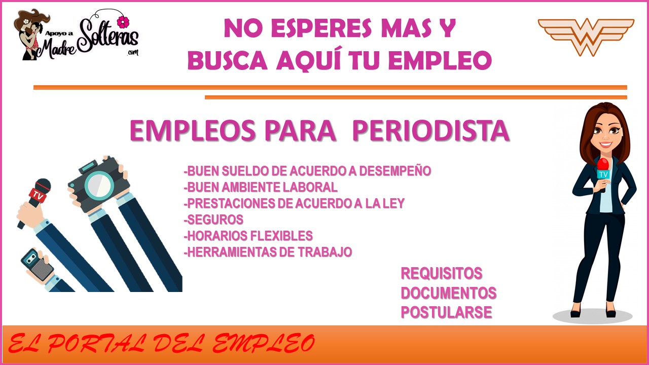 ▷ Empleos para periodistas » 2021 Apoyos a Madres Solteras 🥇 empleos-para-periodistas