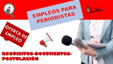 Bolsa de Trabajo: Empleos para periodistas 2022-2023