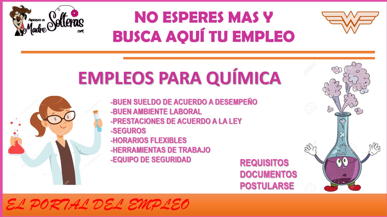 ▷ Empleos para químicas » 2021 Apoyos a Madres Solteras 🥇 empleos-para-quimicas