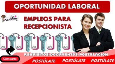 Bolsa de Trabajo: Empleos para recepcionista 2022-2023