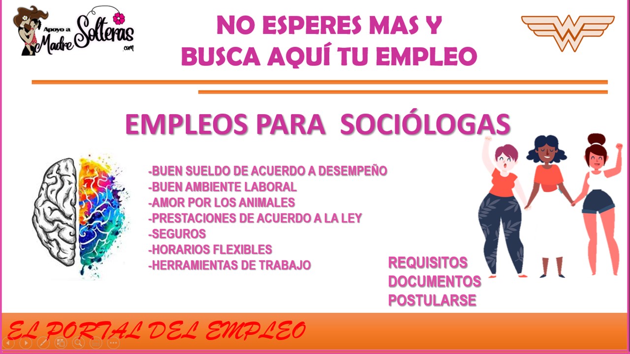 ▷ Empleos para socióloga » 2021 Apoyos a Madres Solteras 🥇 empleos-para-sociologa