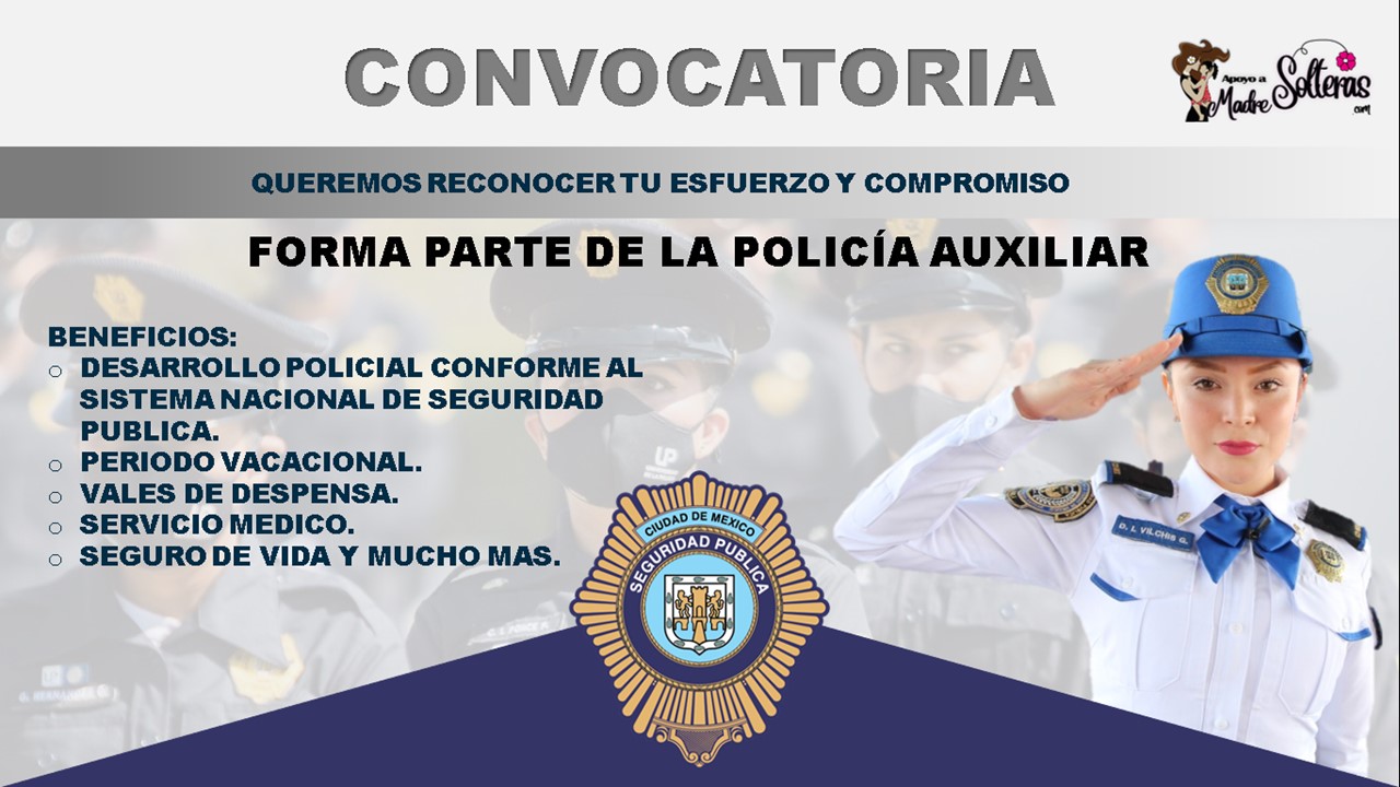 ¿estás En Busca De Trabajo Se Lanza La Convocatoria 2021 Para Formar Parte De La Policíaemk 9846