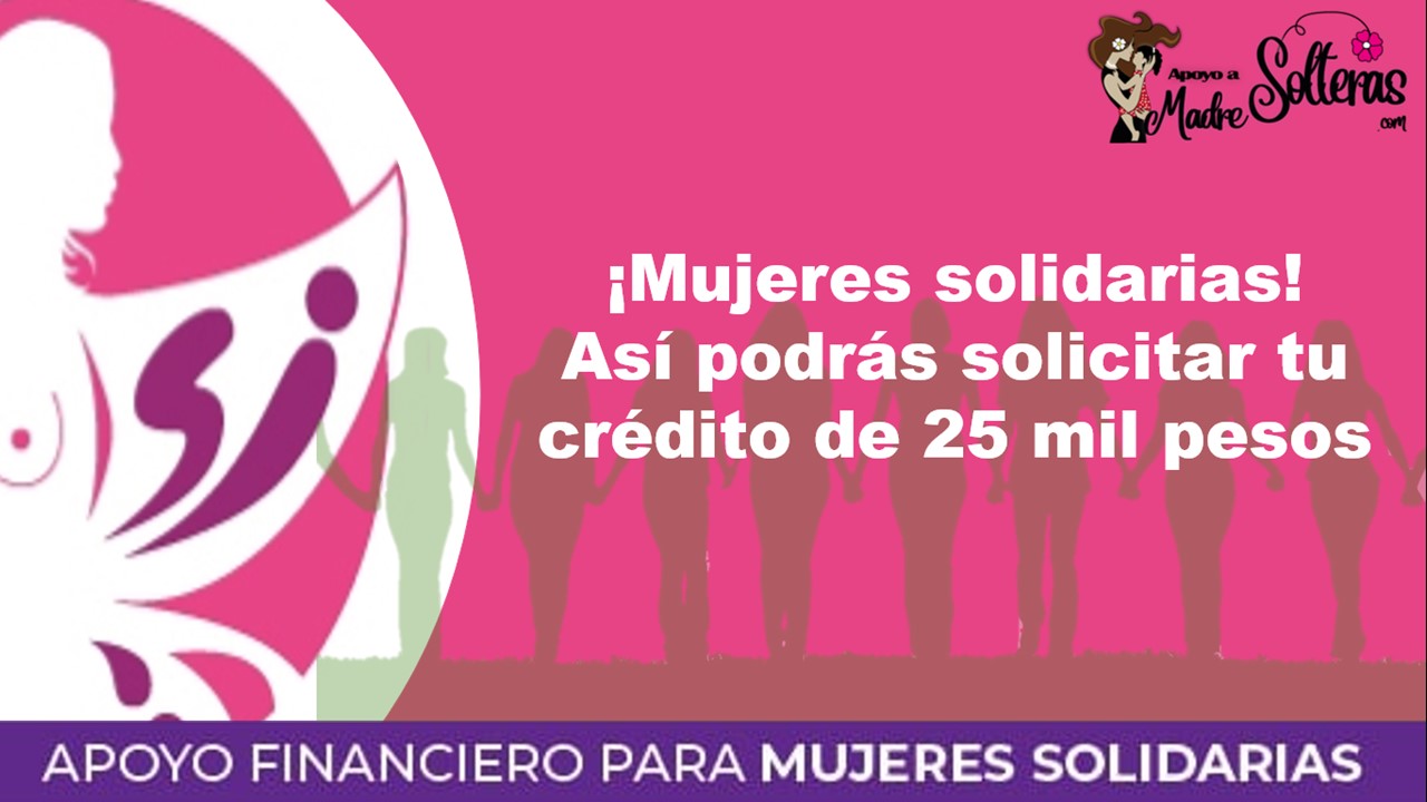 Crédito a la palabra Mujeres Solidarias 2022 registro