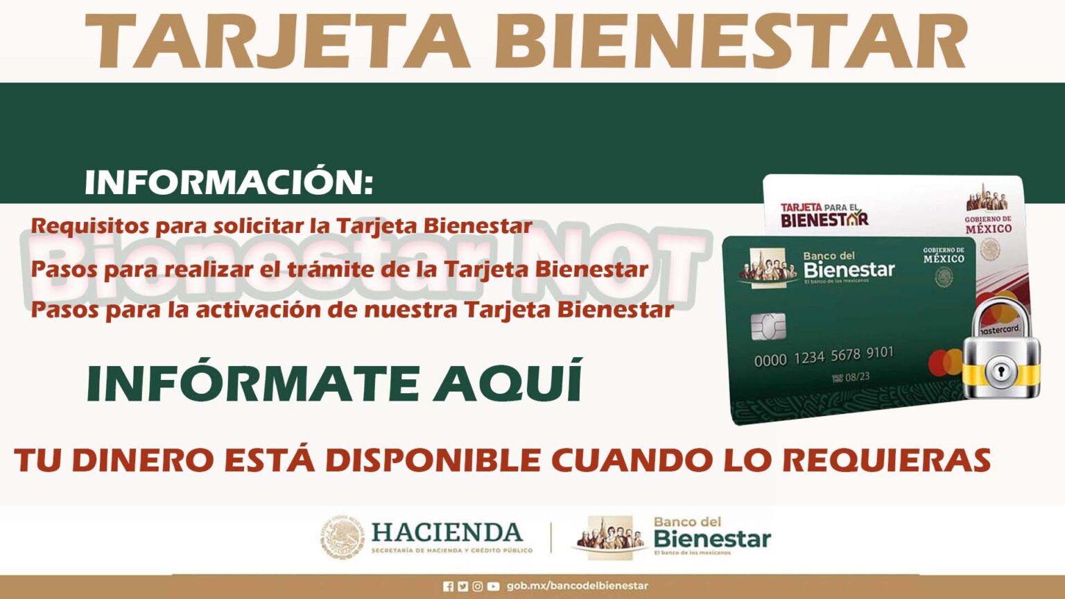 Tarjeta Bienestar 2023-2024 🥇 【 Diciembre 2024】