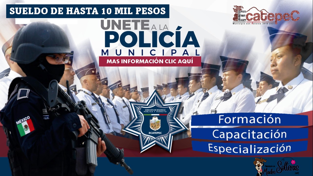 Bolsa de trabajo para Policía Municipal 2022-2023