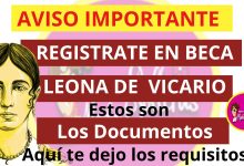 📋✨ ¡Atención, estudiantes! Aquí están los requisitos para registrarte en la Beca Leona Vicario. 🌟📚