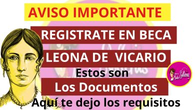 📋✨ ¡Atención, estudiantes! Aquí están los requisitos para registrarte en la Beca Leona Vicario. 🌟📚