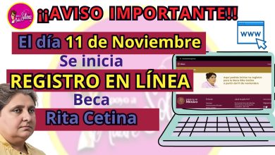 ¡Prepárate para el registro de la Beca Rita Cetina! 📚💰 A partir del 11 de noviembre, aquí te explicamos cómo hacerlo paso a paso. 👇