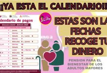 Tu pensión, al día. 📅 Consulta el calendario de pagos para el bienestar 2025|Ellos cobran|Pensión Adulto Mayores|