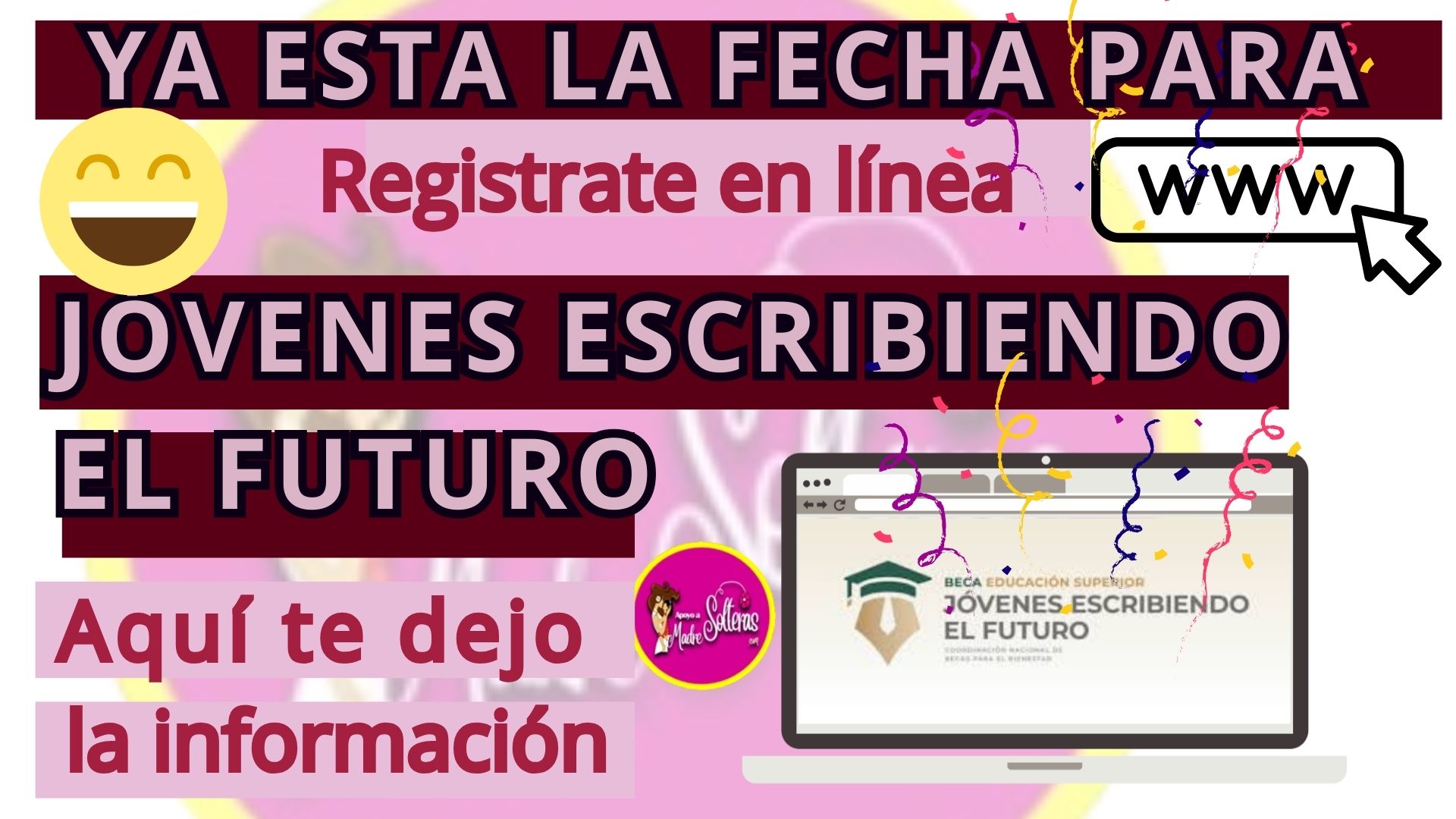 ¡Ya es oficial! 📚✨ Regístrate en línea para 'Jóvenes Escribiendo el Futuro' a partir del 10 de febrero. ¡No lo dejes pasar!