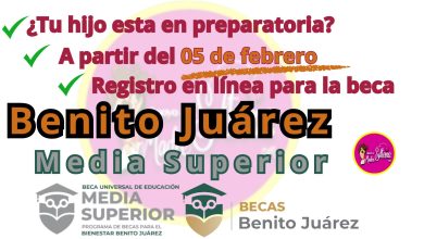 ¡Atención papás! 📚 Si tus hijos están en la preparatoria, ya puedes registrarlos en línea para la Beca Benito Juárez. ¡Mira las fechas de convocatoria! 🗓️💡