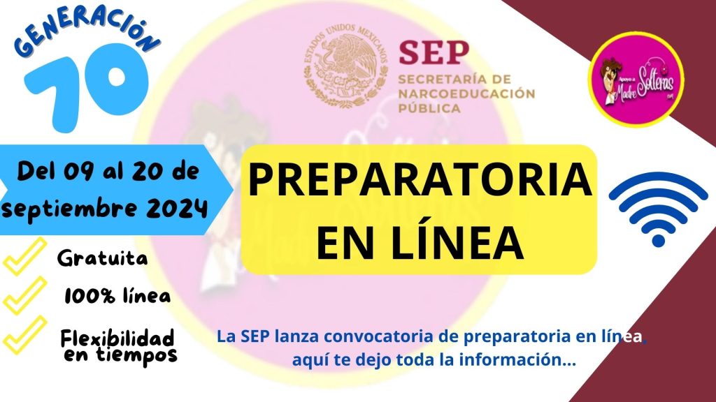 PREPA EN LÍNEA-SEP, ¿AÚN NO TIENES LA PREPARATORIA?¿NO TIENES POSIBILIDAD DE IR A UNA PRESENCIAL?