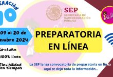 PREPA EN LÍNEA-SEP, ¿AÚN NO TIENES LA PREPARATORIA?¿NO TIENES POSIBILIDAD DE IR A UNA PRESENCIAL?