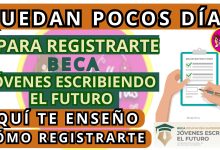 ¡Última oportunidad para unirte a "Jóvenes Escribiendo el Futuro"! ✍️🌟 ¡Regístrate ahora aquí te enseño cómo antes de que se acabe el tiempo! ⏳