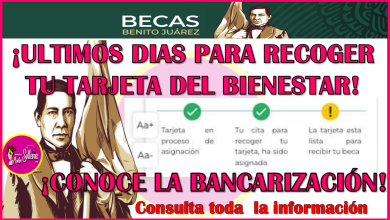 Continua la bancarización de Tarjetas para las Becas Benito Juárez ¡Quedan pocos días!