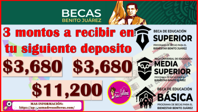 Estos son los 3 montos que van a recibir todos los becarios de las Becas Benito Juárez 2024 ¡SEGUNDO PAGO!